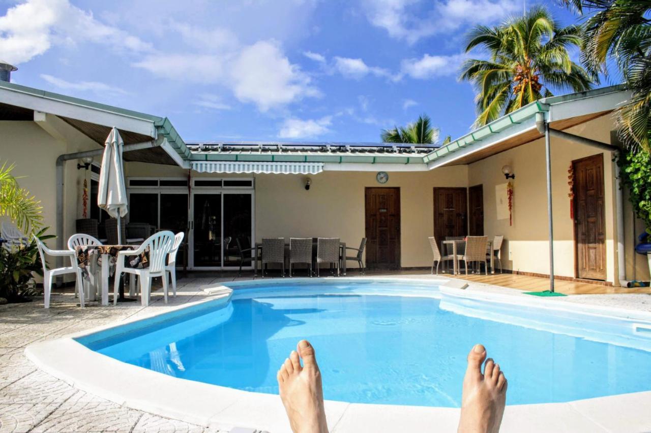 Tahiti - Sanny'S Place Family Room & Poo Punaauia  Dış mekan fotoğraf